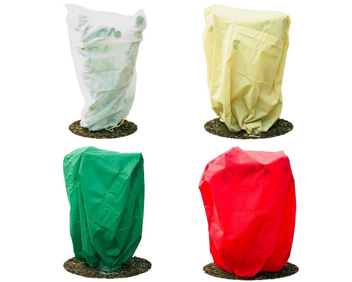 HaGa Winterschutzvlies Frostschutzhaube 80g/m² 155cmx150cm rot, Frostschutzhaube mit UV-Stabilisierung, für Ihre Pflanzen HaGa Winterschutzvlies Frostschutzhaube 80g/m² 155cmx150cm rot, Frostschutzhaube mit UV-Stabilisierung, für Ihre Pflanzen von HaGa
