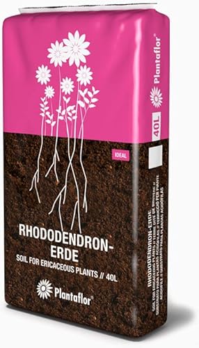 HaGaFe Plantaflor Rhododendronerde Moorbeeterde Blumenerde Erde 40 Liter (1x 40 Liter) von HaGaFe