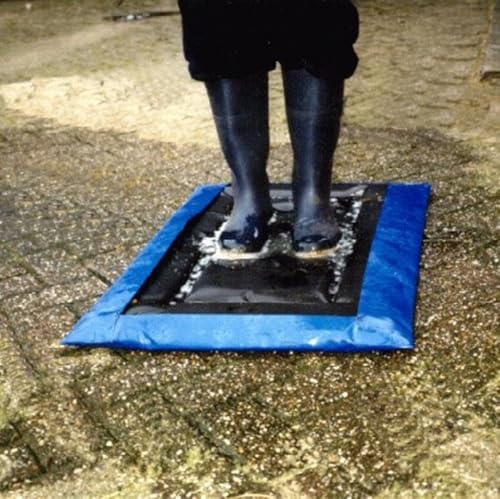 HaTec, Desinfektionsmatte 60 x 90 x 4 cm, Die Matte kann 10 Liter Desinfektionslösung enthalten. Die Desinfektionsmatte kann mit jedem beliebigen Produkt gefüllt werden. von HaTec