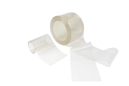 PVC Streifen Meterware 200 x 2mm Glasklar Transparent - Zugeschnitten auf Ihren Bedarf - Für einen Streifenvorhang, Lamellenvorhang, Stallvorhang von HaVePro PVC