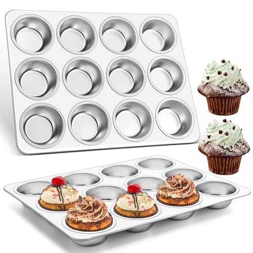 HaWare Edelstahl Muffinform 2er Set von HaWare