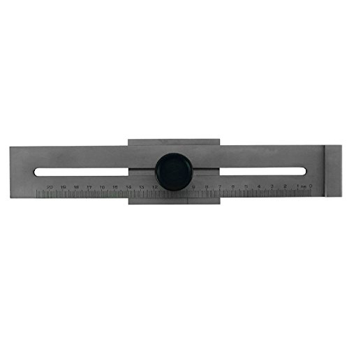 HaWe 914.00 Streichmaß 200mm aus Stahl/Aluminium von HaWe