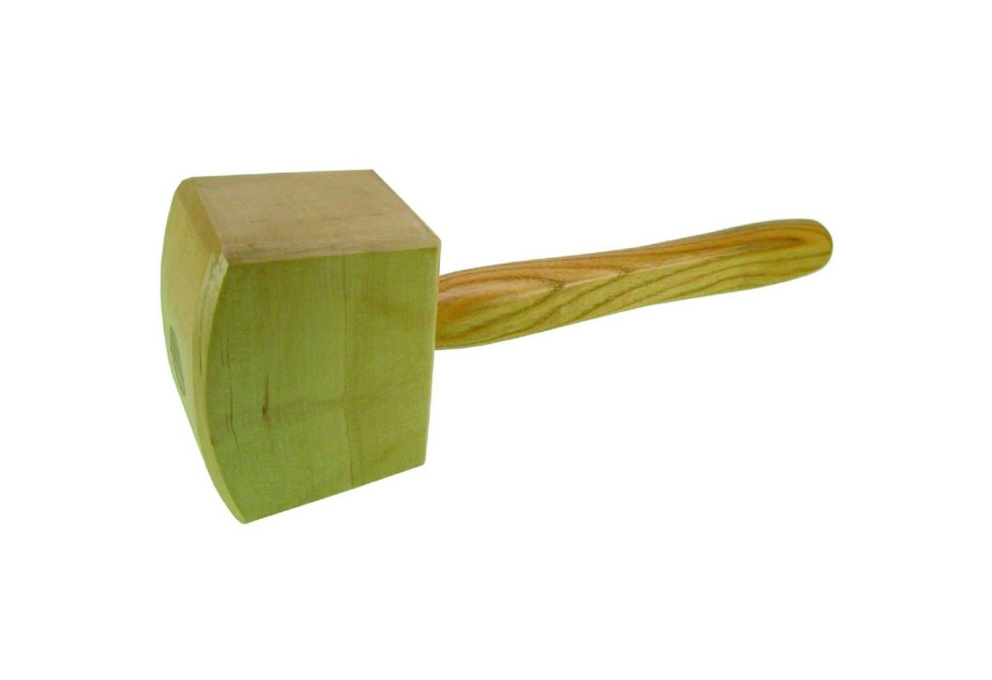 HaWe Hammer Schreiner-Klüpfel aus Rotbuche Holzhammer, Tischlerhammer, Eckig von HaWe