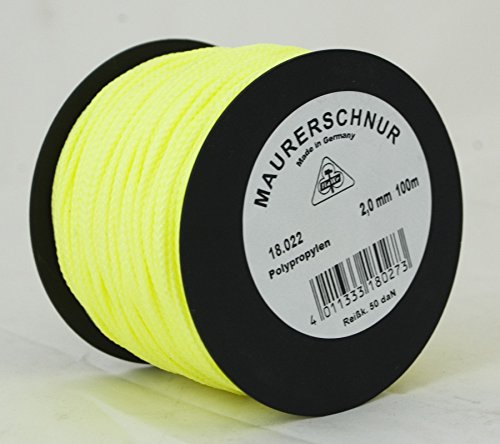 HaWe 18.022 Maurerschnur 100mx2mm aus Polypropylen in Leuchtgelb HaWe 18.022 Maurerschnur 100mx2mm aus Polypropylen in Leuchtgelb von HaWe