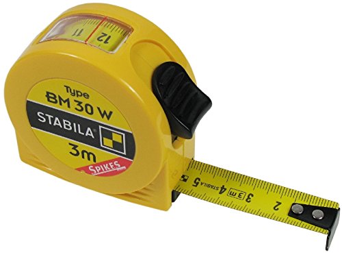 Stabila 687.13 Rollbandmaß "BM 30" 3 m mit Sichtfenster von Stabila