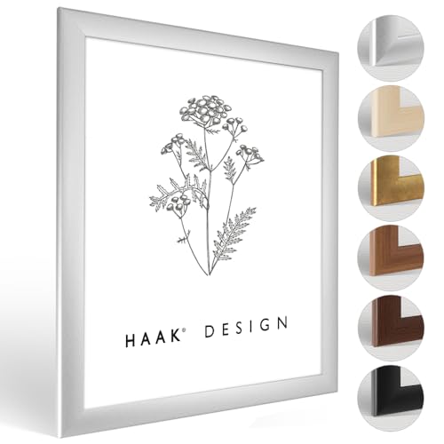 Haak Bilderrahmen (Klassik) 60X90cm Alu geschliffen (Dekor) von Haak