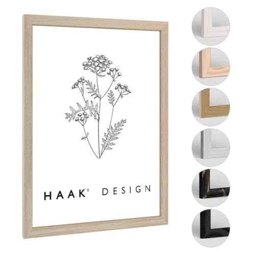 Haak Bilderrahmen AMARI 50x70cm EICHE SONOMA ANTIREFLEX Haak Bilderrahmen AMARI 50x70cm EICHE SONOMA ANTIREFLEX von Haak