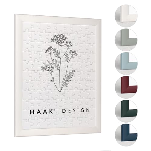Haak Puzzlerahmen Damira Magnolie 80 X 121 cm (ca. 3000 Teile) Bilderrahmen Rahmen für Puzzle von Haak