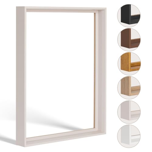 Haak Schattenfugenrahmen Flora in Sandbeige (matt) 24x30cm von Haak