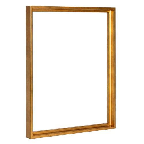 Haak Schattenfugenrahmen Levi in Blattgold 80 X 120 cm für Keilrahmenbilder und Leinwände Glanz Edition Haak Schattenfugenrahmen Levi in Blattgold 80 X 120 cm für Keilrahmenbilder und Leinwände Glanz Edition von Haak