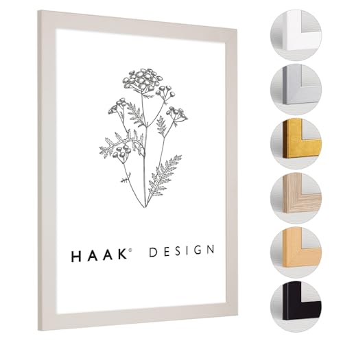 HaakDesign Bilderrahmen Tokio in Sandbeige (matt) 33 X 95 cm schlicht modern von Haak