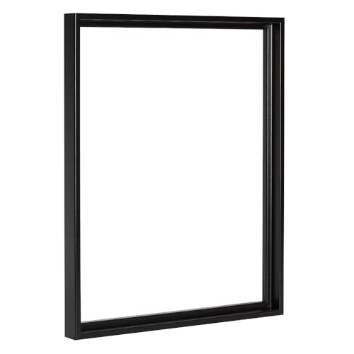 Haak Schattenfugenrahmen Levi in Schwarz (matt) 50 X 150 cm für Keilrahmenbilder und Leinwände von Haak