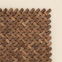 Badematte Aus Holz - Handgefertigte Akazienholz Duschmatte Für Zuhause A.60 X 100 cm | 23X40 Inches/B.70X130Xm | 28X51 von HaandCraft