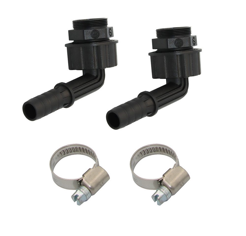 Haas Otto Schlauchadapter Zapfadapter-Set für Wasserhähne, M22 x ¾" und M24 x ¾" Haas Otto Schlauchadapter Zapfadapter-Set für Wasserhähne, M22 x ¾" und M24 x ¾" von Haas Otto