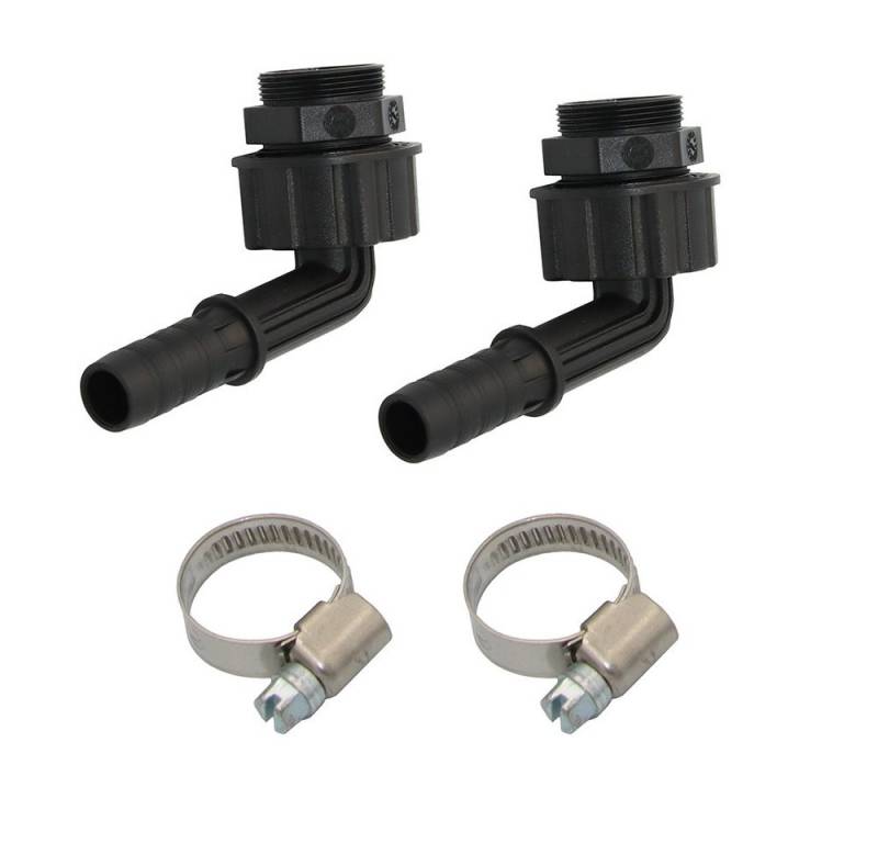 Haas Otto Schlauchadapter Zapfadapter-Set für Wasserhähne, M22 x ¾" und M24 x ¾" von Haas Otto