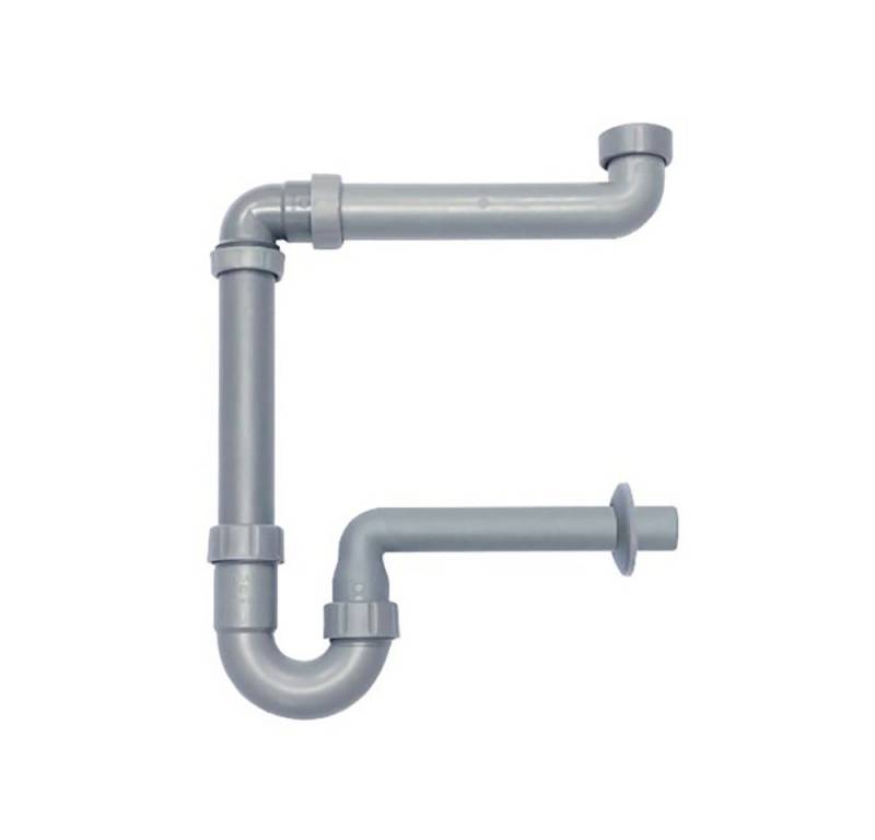 Haas Otto Siphon PP-Raumsparsiphon DN32 100% Recyling Kunststoff von Haas Otto