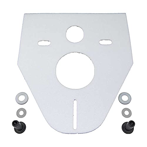 Schallschutzset für WC + Bidet wichtig für die Montage! von Haas