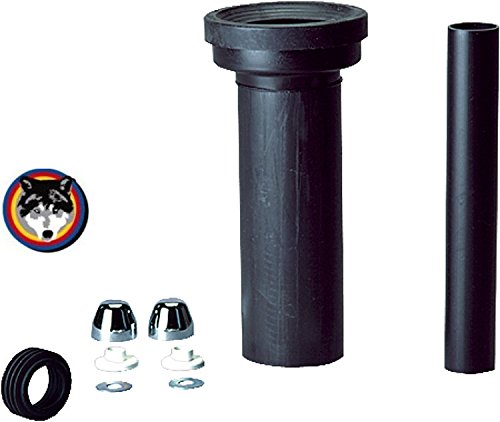 Wand-WC-Anschlussgarnitur 300 mm lang DN 90 für Keramag Icon, 4U verchromt Wand-WC-Anschlussgarnitur 300 mm lang DN 90 für Keramag Icon, 4U verchromt von Haas