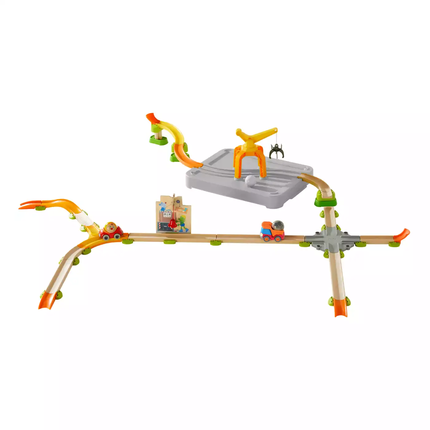 B-Ware Haba Kullerbü Spielbahn Bahnset Verladekran Holzspielzeug Kinder B-Ware Haba Kullerbü Spielbahn Bahnset Verladekran Holzspielzeug Kinder von Haba