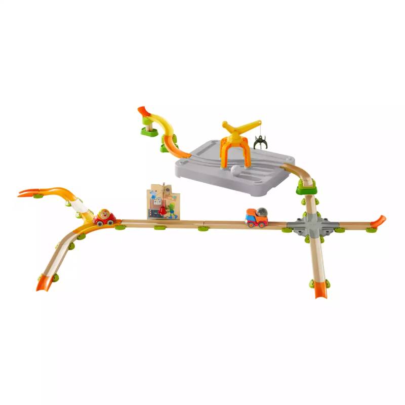 B-Ware Haba Kullerbü Spielbahn Bahnset Verladekran Holzspielzeug Kinder B-Ware Haba Kullerbü Spielbahn Bahnset Verladekran Holzspielzeug Kinder von Haba