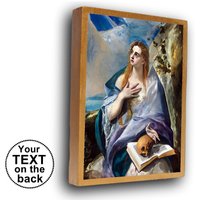 Maria Magdalena, Ikone St. Heilige Christliches Geschenk, Mit Widmung von HabakukArt