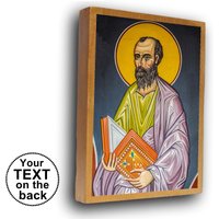 Paul Der Apostel, St Ikone, Saint Art, Ikone Von Paul, Christliche Kunst von HabakukArt