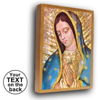 Unsere Liebe Frau Von Guadalupe Ikone, Ikone Unserer Lieben Guadalupe, Handgemachte Guadalope Geschenk von HabakukArt