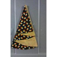 Candy Corn Servietten 4Er-Set | Artikel-Nr. 806 von HabereksEmbroidery