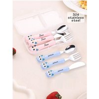 Personalisierte Gravierte Name Kinder Eule Form Besteck Set Löffel & Gabel, Benutzerdefinierte Neugeborenen Geschenk, Geburtstagsgeschenk, Kleinkind Personalisierte Gravierte Name Kinder Eule Form Besteck Set Löffel & Gabel, Benutzerdefinierte Neugeborenen Geschenk, Geburtstagsgeschenk, Kleinkind von HabibaArts