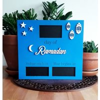 Tafel Tag Des Ramadan Suhur Iftar Zum Aufhängen Oder Stellen - Verschiedene Farben Zur Auswahl von HabibiArabicShop