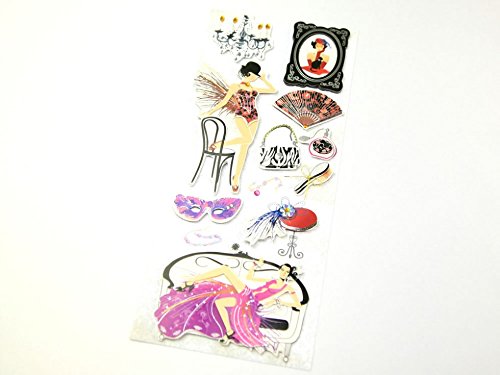 "handmades" Craft Aufkleber Topper – Theater Designs von Habico