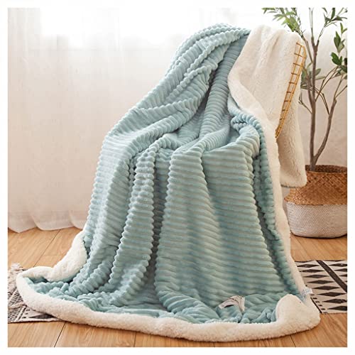 Habrur Sofadecke Wohndecke Decke wirft for Sofas weiche Flauschige Wurfdecken geeignet for Bett oder Sofa Kuscheldecke (Color : E, Size : 200x230cm) von Habrur