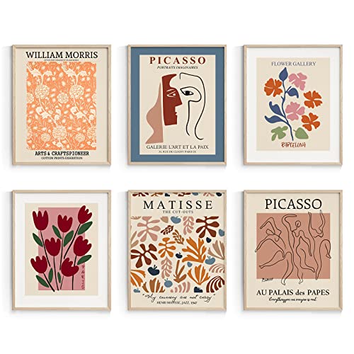 Habseligkeit Wandkunstdrucke, abstrakte Meister-Wandkunst, Ausstellungsposter, Vintage-Kunst, Boho-Kunstdrucke, Retro-Raumdekoration, Valentinstagsgeschenk, Poster (20,3 x 25,4 cm, ungerahmt von Habseligkeit