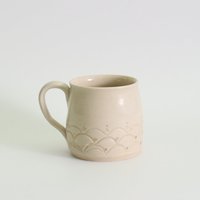 Handgemachte Steingut Gemusterte Tasse Handgemachte Steingut Gemusterte Tasse von HabulousCeramics