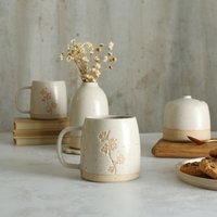 Kirschblüten-Blumen-Keramik-Tasse von HabulousCeramics