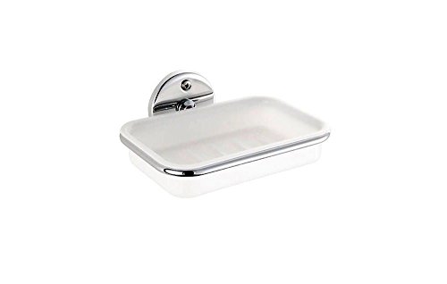 Haceka Seifenhalter Standard mit Kunststoffeinsatz, Plastik, Silber, 15 x 15 x 9 cm Haceka Seifenhalter Standard mit Kunststoffeinsatz, Plastik, Silber, 15 x 15 x 9 cm von Haceka