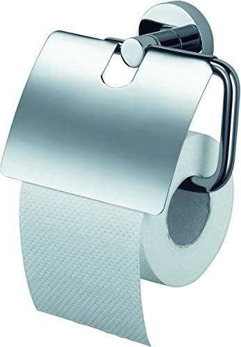 Haceka Papierrollenhalter mit Deckel Kosmos Chrom von Haceka