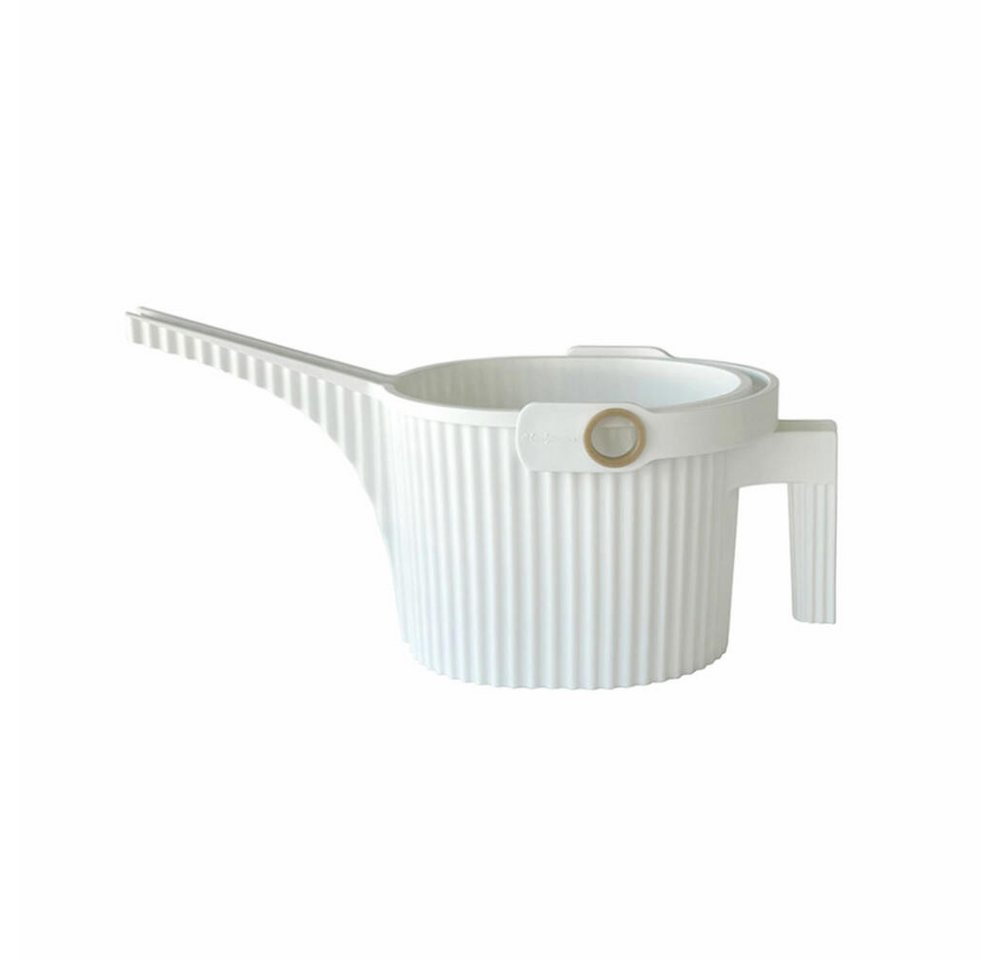 Hachiman Gießkanne Garden Beetle, Weiß, 1.5 L, mit mehrstrahligem Ausguss von Hachiman