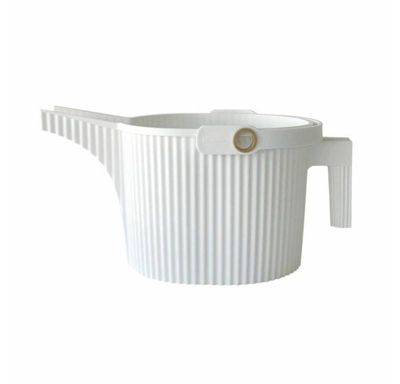 Hachiman Gießkanne Garden Beetle, Weiß, 5 L, mit mehrstrahligem Ausguss von Hachiman