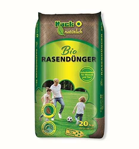 Bio Rasendünger Langzeitwirkung für 400m² Bio Dünger 20 Kg für Frühjahr & Sommer Bio Rasendünger Langzeitwirkung für 400m² Bio Dünger 20 Kg für Frühjahr & Sommer von Hack