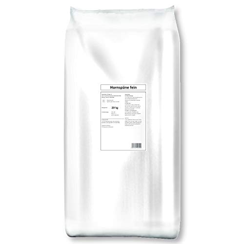 HACK Hornspäne fein 20 kg N13 1-3mm Gartendünger Blumendünger Gemüsedünger von HDMOD