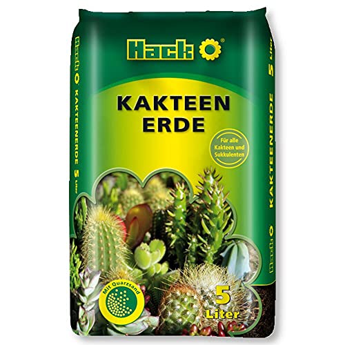 HACK Kakteenerde 5 ltr Kakteensubstrat Sukkulentenerde mit Quarzsand HACK Kakteenerde 5 ltr Kakteensubstrat Sukkulentenerde mit Quarzsand von Hack