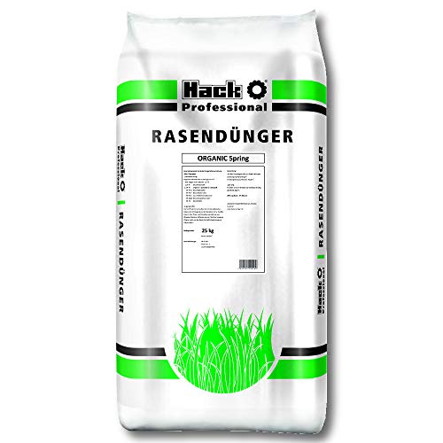 HACK PROFI Rasendünger Organic Spring 25 kg Sportplatzdünger Startdünger von Hack