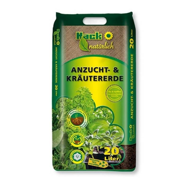 Hack Anzucht- und Kräutererde Hack Anzuchterde & Kräutererde 20L von Hack