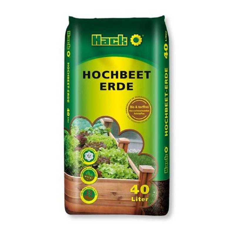 Hack Bio-Erde Hack Hochbeet Erde 40L von Hack