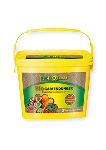 Hack Bio Gartendünger 3 kg von Hack