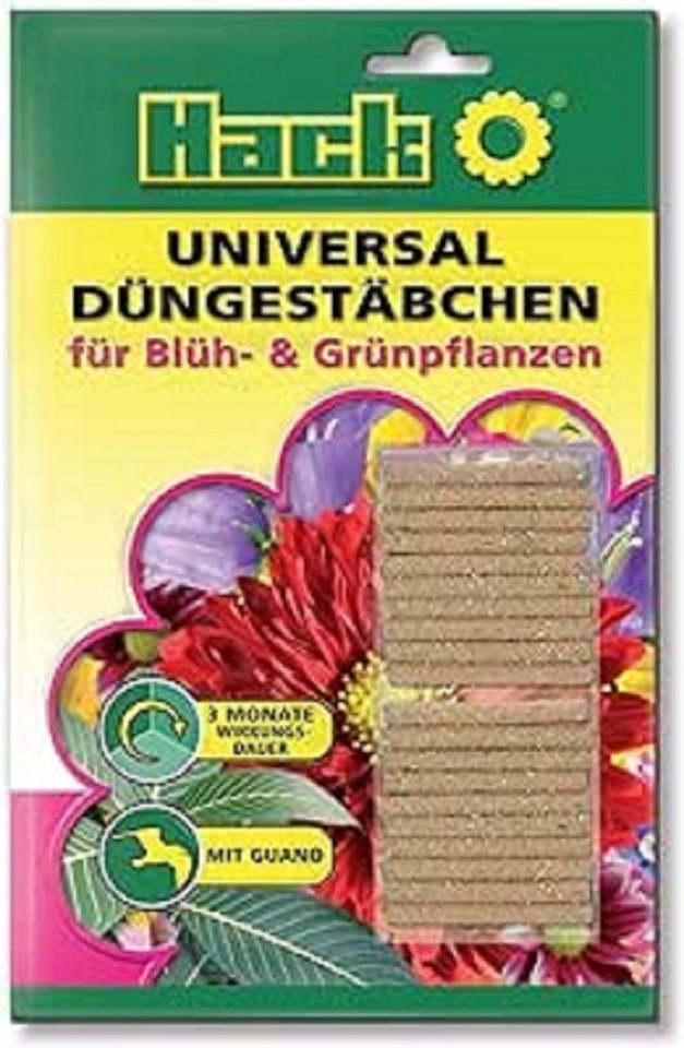 Hack Pflanzendünger Hack Universal Düngestäbchen 3 x 20 Stk von Hack