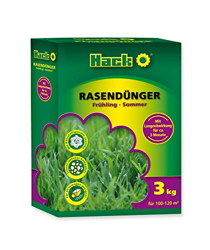 Hack Rasendünger Frühling - Sommer 3 kg von Hack
