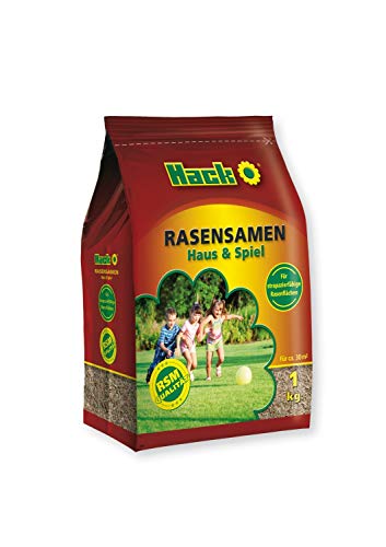 Hack Rasensamen Haus + Spiel 1 kg von Hack