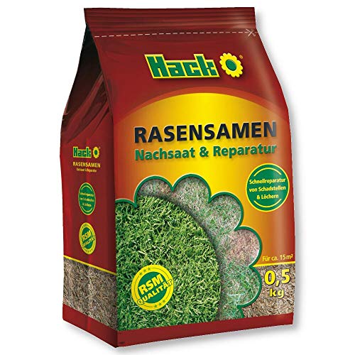 Hack Rasensamen Nachsaat & Reparatur 500 g von Hack